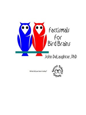 cover image of Factismals For Bird Brains